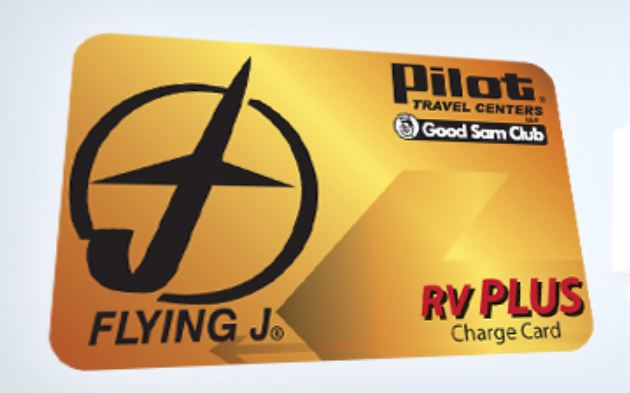 pilot rv plus card logo