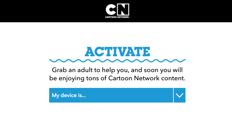 activate cartoon network