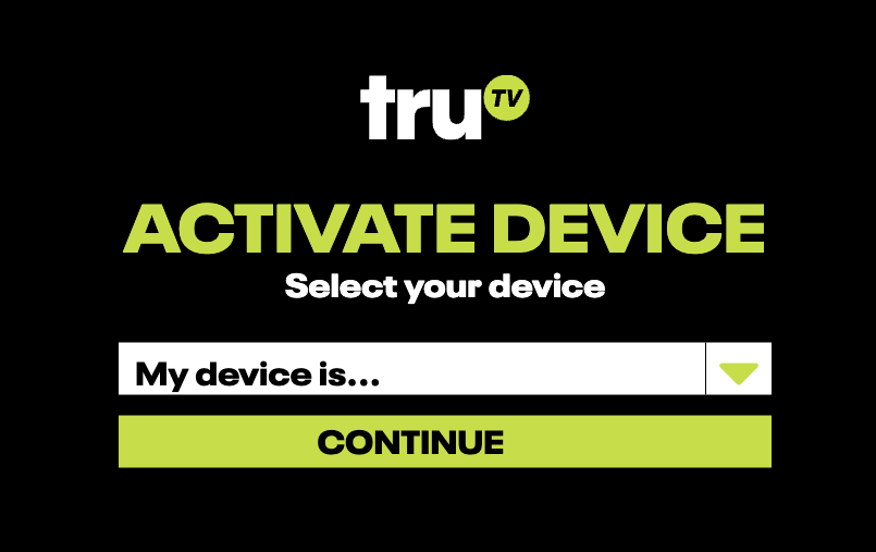 trutv activate