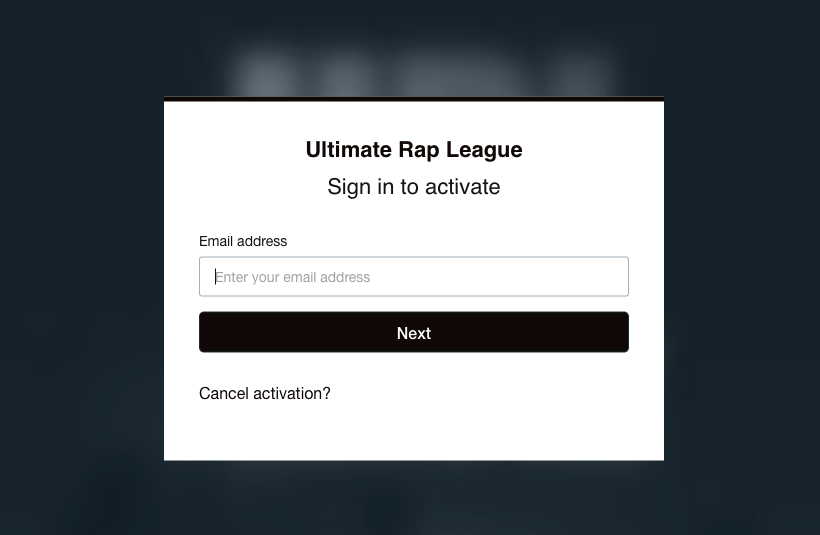 ultimate rap league activation